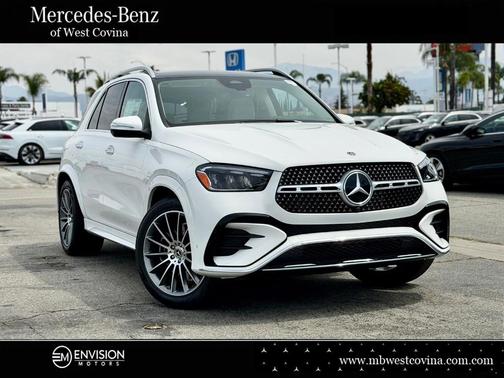 Polar White 2026 Mercedes-Benz GLE 450 4MATIC