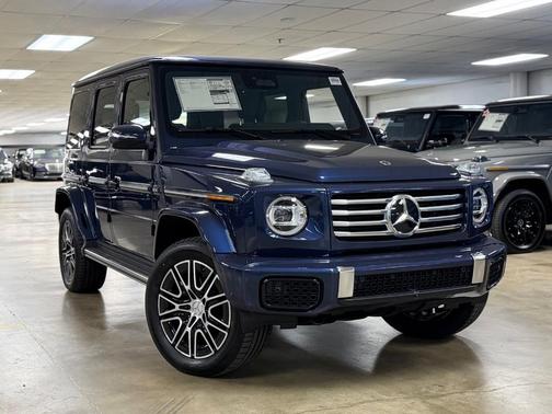 Blue 2026 Mercedes-Benz G-Class 580