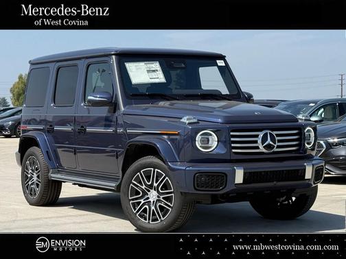 Blue 2026 Mercedes-Benz G-Class 580