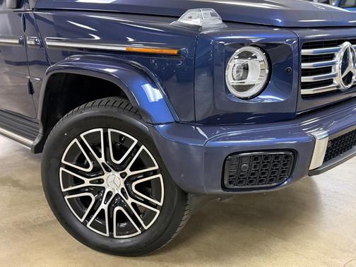 Blue 2026 Mercedes-Benz G-Class 580
