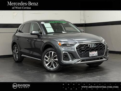 Daytona Gray Pearl Effect 2022 Audi Q5 45 S line Premium Plus