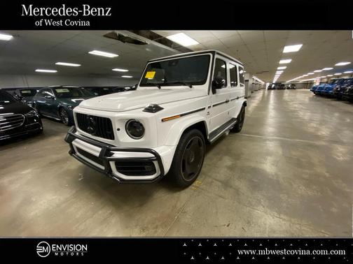 Moonlight White 2022 Mercedes-Benz AMG G 63 4MATIC