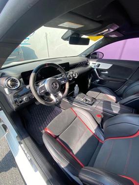 Polar White 2022 Mercedes-Benz AMG CLA 45 Base 4MATIC