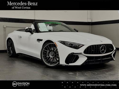 MANUFAKTUR Moonlight White Metallic 2024 Mercedes-Benz AMG SL 63 Base