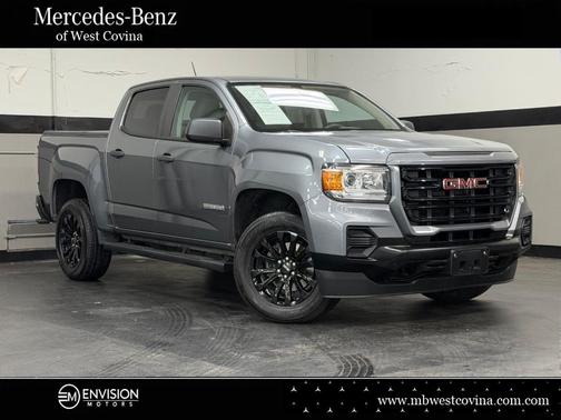 Steel Metallic 2021 GMC Canyon Elevation Standard