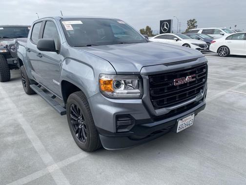 Steel Metallic 2021 GMC Canyon Elevation Standard