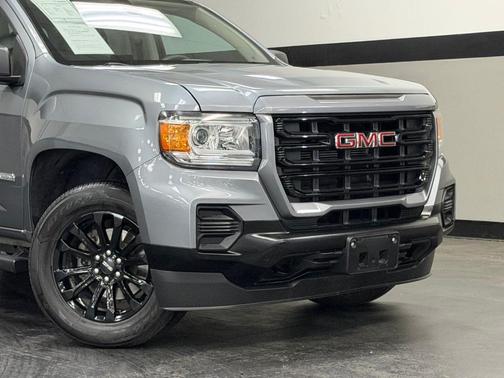 Steel Metallic 2021 GMC Canyon Elevation Standard