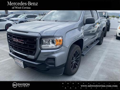 Steel Metallic 2021 GMC Canyon Elevation Standard