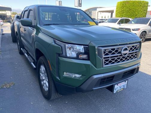 Tactical Green 2022 Nissan Frontier SV