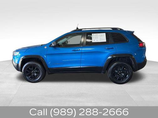Hydro Blue Pearl 2020 Jeep Cherokee Trailhawk Elite