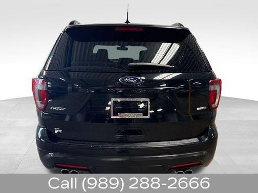SHADOW BLACK 2018 Ford Explorer Sport