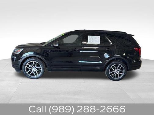 SHADOW BLACK 2018 Ford Explorer Sport