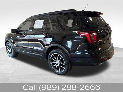 SHADOW BLACK 2018 Ford Explorer Sport