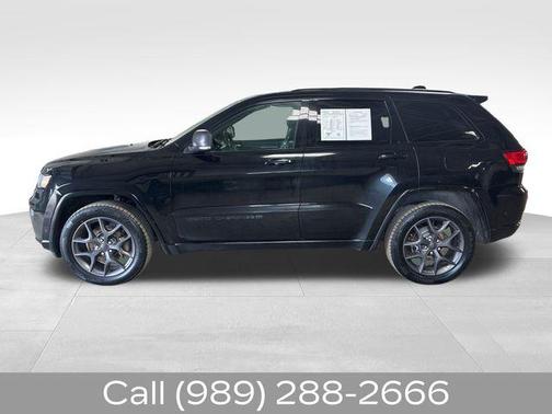 Diamond Black Crystal Pearl 2021 Jeep Grand Cherokee 80th Anniversary Edition