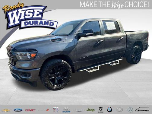 Granite Crystal Metallic Clearcoat 2021 RAM 1500 Big Horn/Lone Star