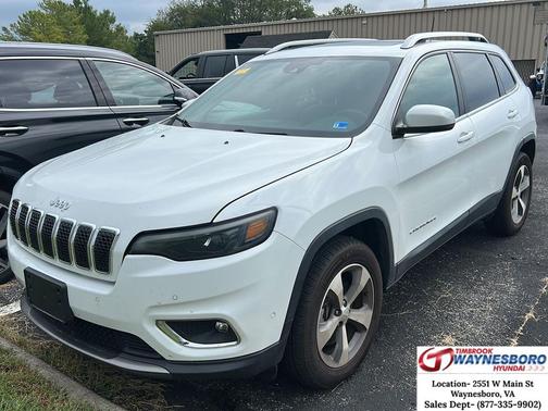 Bright White Clearcoat 2021 Jeep Cherokee Limited