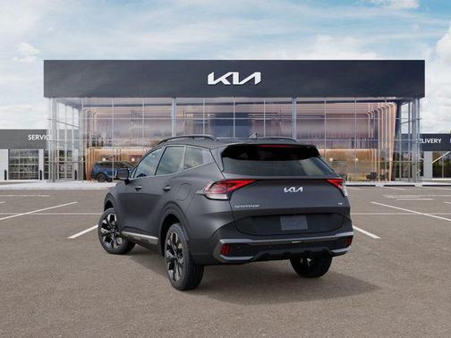 Shadow Matte Gray 2025 Kia Sportage Plug-In Hybrid X-Line Prestige