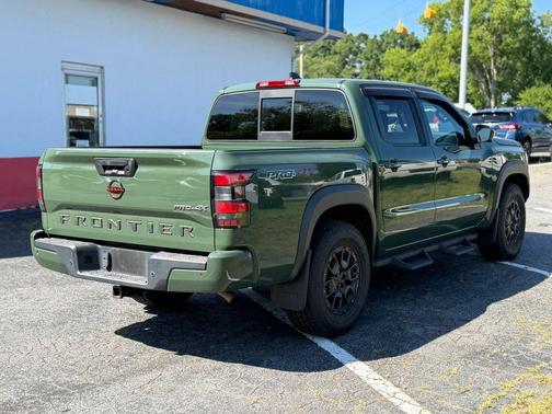 Tactical Green Metallic 2022 Nissan Frontier PRO-4X