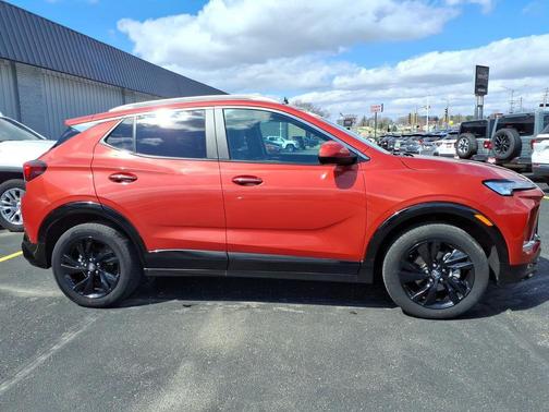 Sunrise Red Metallic 2024 Buick Encore GX Sport Touring