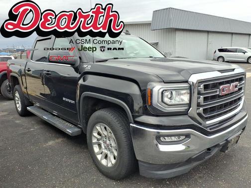 Onyx Black 2018 GMC Sierra 1500 SLE