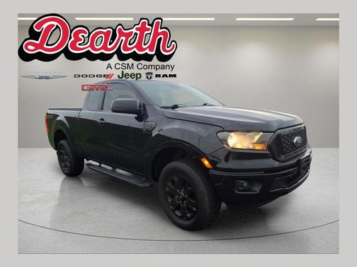 Shadow Black 2021 Ford Ranger XLT