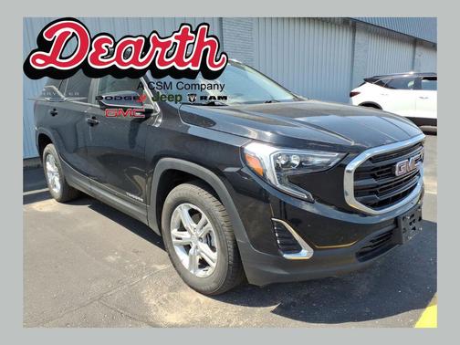 Ebony Twilight Metallic 2021 GMC Terrain SLE
