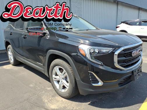 Ebony Twilight Metallic 2021 GMC Terrain SLE