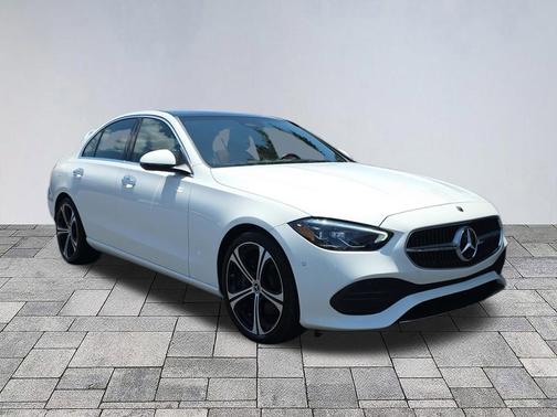 Polar White 2025 Mercedes-Benz C-Class C 300