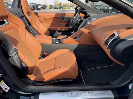 British Racing Green Metallic 2024 Jaguar F-TYPE P450 R-Dynamic RWD Automatic