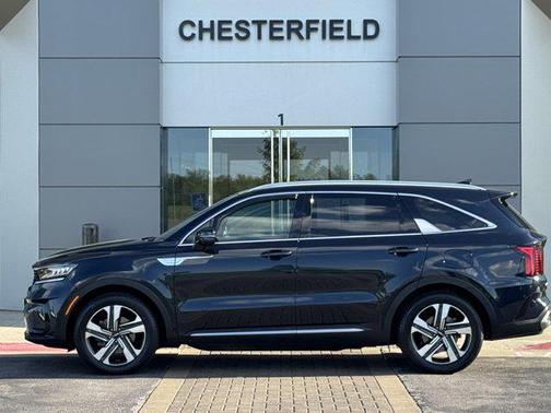 Gravity Blue 2023 Kia Sorento Hybrid EX
