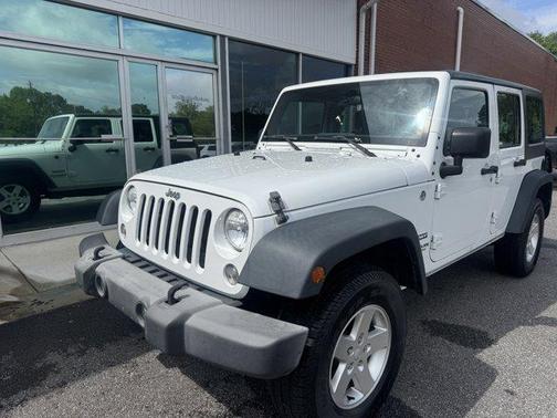 Bright White Clearcoat 2015 Jeep Wrangler Unlimited Sport