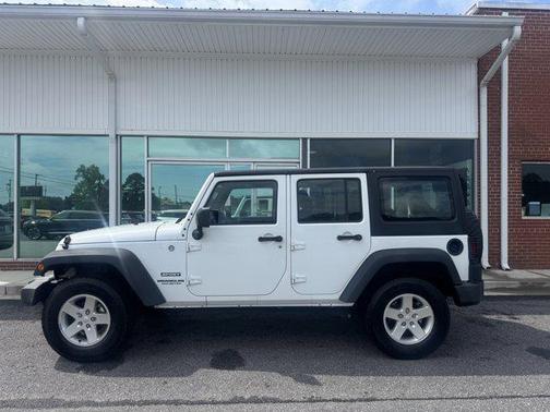 Bright White Clearcoat 2015 Jeep Wrangler Unlimited Sport