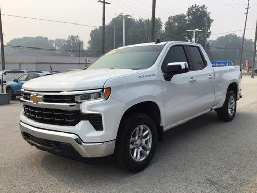 Summit White 2023 Chevrolet Silverado 1500 LT (2FL)