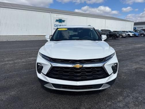 Summit White 2024 Chevrolet Blazer 3LT