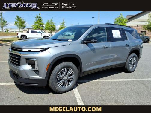 Sterling Gray Metallic 2026 Chevrolet Traverse LT