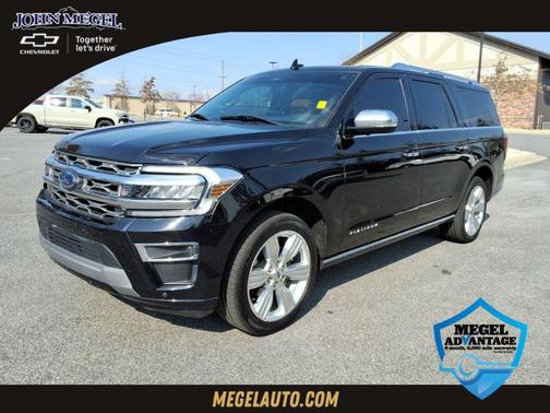 Black Metallic 2023 Ford Expedition Max Platinum