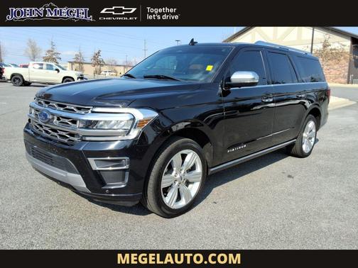 Black Metallic 2023 Ford Expedition Max Platinum