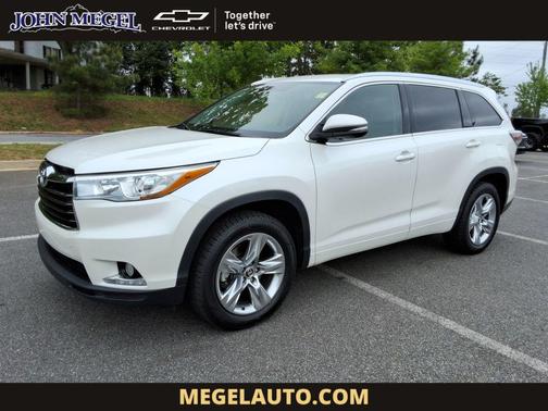 Blizzard Pearl 2016 Toyota Highlander Limited