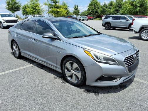 Pewter Gray Metallic 2017 Hyundai SONATA Hybrid Limited