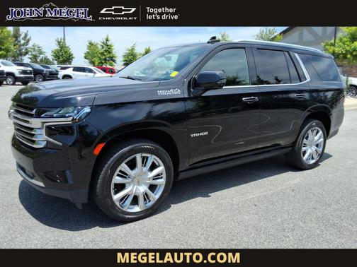 Black 2021 Chevrolet Tahoe 4WD High Country