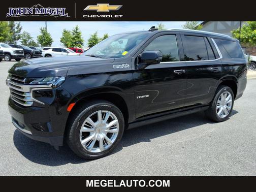 Black 2021 Chevrolet Tahoe 4WD High Country