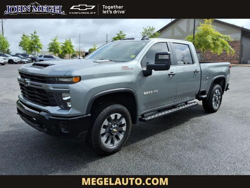 Sterling Gray Metallic 2024 Chevrolet Silverado 2500 Custom