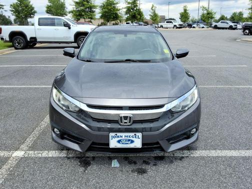 Modern Steel Metallic 2017 Honda Civic EX-L