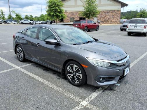 Modern Steel Metallic 2017 Honda Civic EX-L
