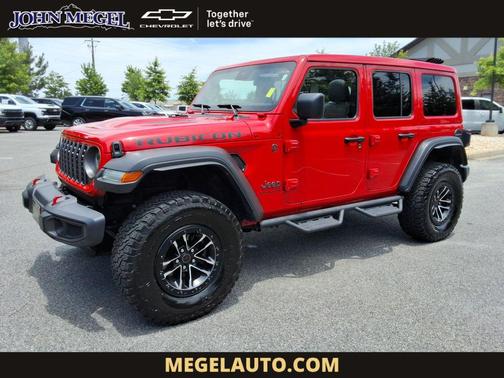 Firecracker Red Clearcoat 2024 Jeep Wrangler Rubicon