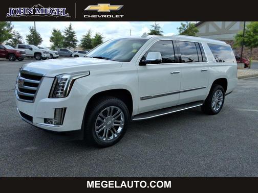 Crystal White Tricoat 2016 Cadillac Escalade ESV Standard