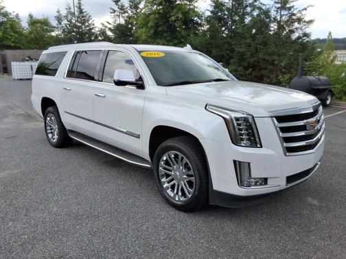 Crystal White Tricoat 2016 Cadillac Escalade ESV Standard