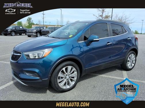 Deep Azure Metallic 2019 Buick Encore Preferred