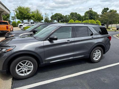 Gray Metallic 2025 Ford Explorer Active