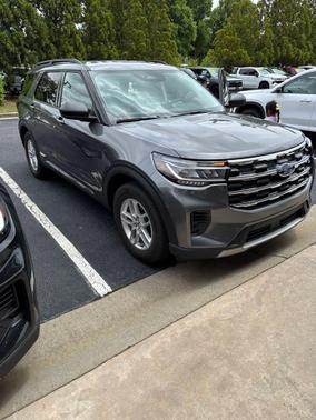 Gray Metallic 2025 Ford Explorer Active
